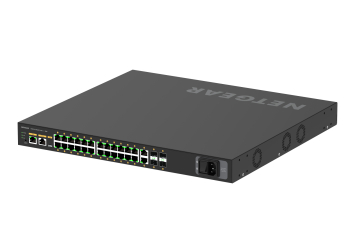 Netgear AV Line 24x1G PoE+ 480W 2x1G and 4xSFP+ Managed Switch