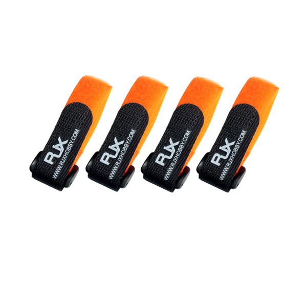 T6011-OXS - (200X20mm X 4pcs) Battrey Strap Orange