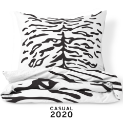 Casual - Zebra Çift Kişilik Nevresim Seti