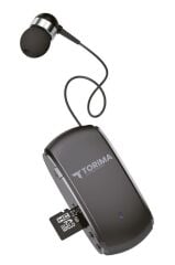 TORİMA G66 Siyah Geri Çekilebilir Makaralı Bluetooth Kulaklık