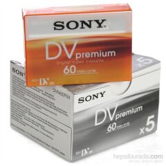 Sony DVM 60 PR3 Kamera Kaseti Sarı