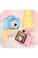 Torima Mavi Renk SD Card Hediyeli 1080p Hd Çocuk Kamera Dijital Fotoğraf Makinesi 2.0 Inç Ekran