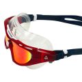 Aquasphere Vista Pro Titanyum Aynalı Lens Kırmızı Yüzücü Gözlüğü