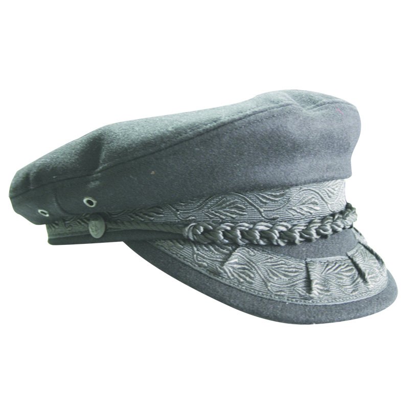 Hydraiiko Cap, handmade, black, medium (size 57)