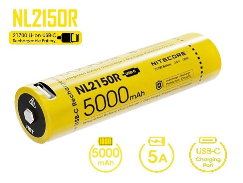 NITECORENITECORE 5000MAH 3.6V USB SARJLI PIL