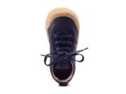 Speedy Bağcıklı Lacivert Sneaker Unisex Hakiki Deri Çocuk Ayakkabısı