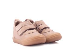 Speedy Cırtcırtlı Açık Kahverengi Sneaker Unisex Hakiki Deri Çocuk Ayakkabısı