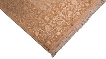 Silk Patterned Dense Woven Hand Carpet