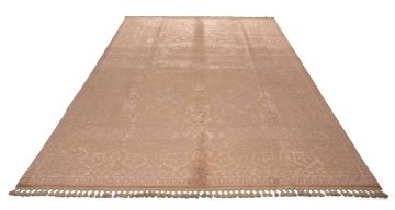 Self Patterned Silk Persian Carpet