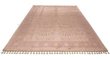  Lilac Patterned Hand Carpet