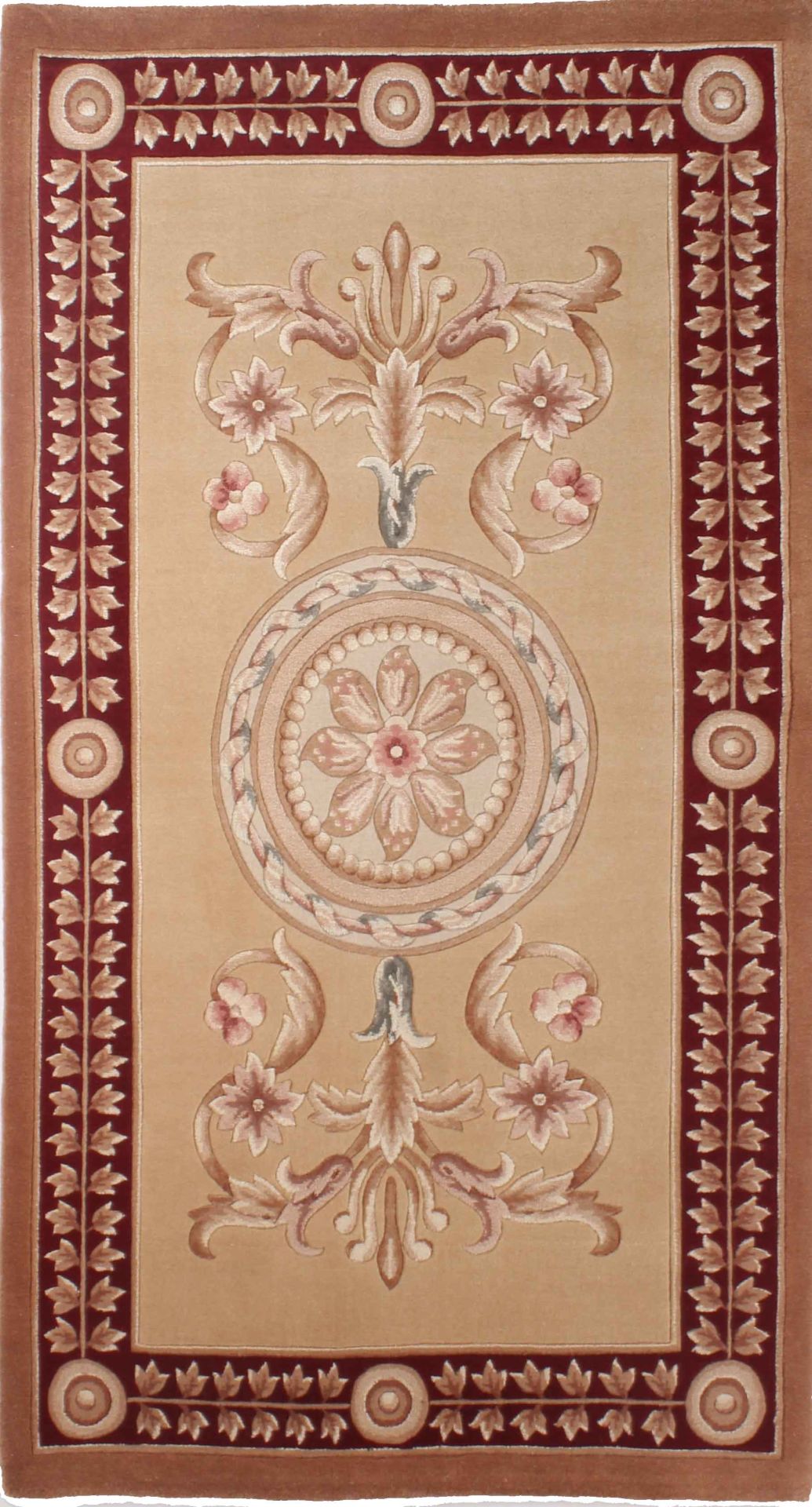  Small Size Carpet with Medallion in the Middle