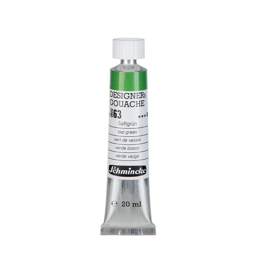 Schmincke 563 Sap Green HKS Designers' Gouache Boya 20 ml