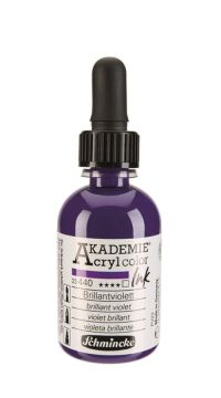 Schmincke acrylcolor Akrilik Mürekkep 50 ml 440 bril. violet