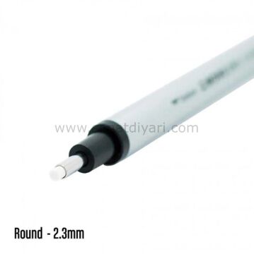 Tombow Mono Zero Kalem Silgi Yuvarlak Uç 2.3 mm Gümüş