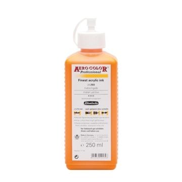 Schmincke Aerocolor Akrilik Mürekkep 250 ml 203 Indian Yellow