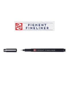 01 Talens Pigment Fineliner 0.25 mm