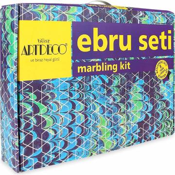 ARTDECO EBRU BAŞLANGIÇ SETİ-KÜÇÜK 8 Lİ BAŞLANGIÇ SETİ