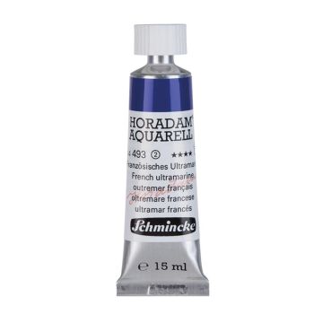 Schmincke Horadam Aquarell Artist Sulu Boya 15 ml Tüp Seri 2 493 french ultramarine