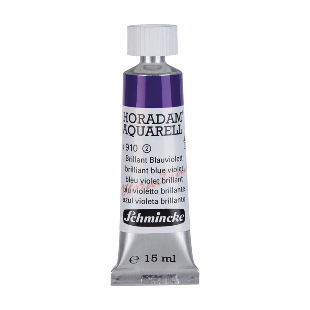 Schmincke Horadam Aquarell Artist Sulu Boya 15 ml Tüp Seri 2 910 brilliant blue violet