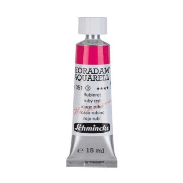 Schmincke Horadam Aquarell Artist Sulu Boya 15 ml Tüp Seri 3 351 ruby red