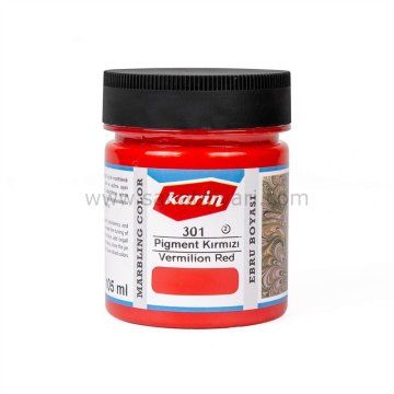 Karin Ebru Boyası 105 ml 301 Pigment Kırmızı