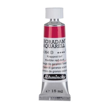 Schmincke Horadam Aquarell Artist Sulu Boya 15 ml Tüp Seri 3 354 madder red dark