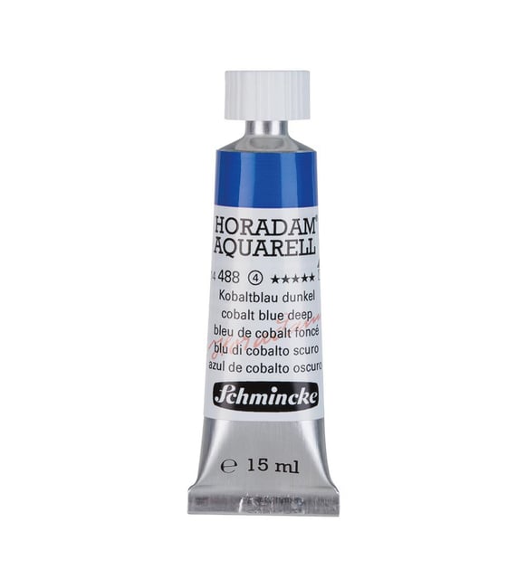 Schmincke Horadam Aquarell Artist Sulu Boya 15 ml Tüp Seri 4 488 cobalt blue deep