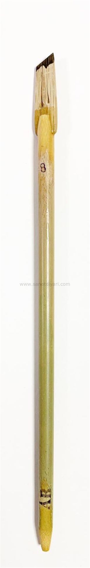 Tiryakiart Şaklı Bambu Kalem 8 mm