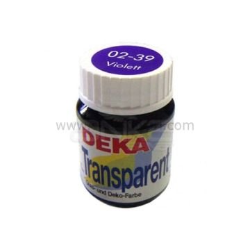 DEKA TRANSPARENT CAM BOYASI 25 ML 39 VİOLET