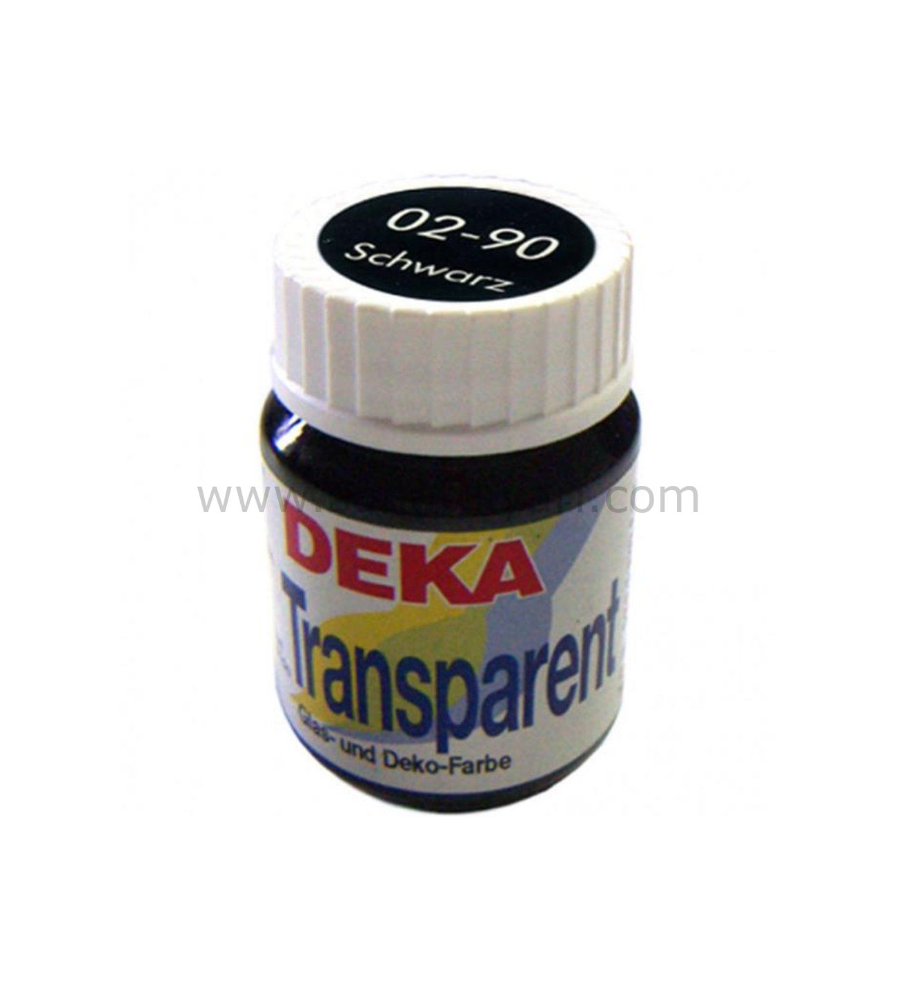 DEKA TRANSPARENT CAM BOYASI 25 ML 90 SCHWARZ