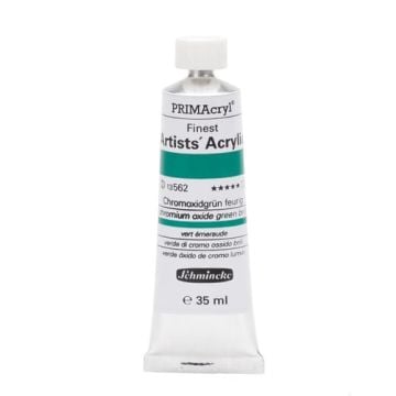 Schmincke 562 chromium oxide green brilliant Primacryl Artist Akrilik Boya 35 ml Seri 2