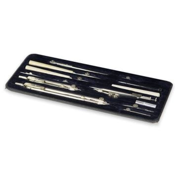 Alda Alten Dambach Neusilbe PVIb Antika Pergel Seti No: 224