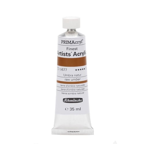 Schmincke 677 raw umber Primacryl Artist Akrilik Boya 35 ml Seri 1