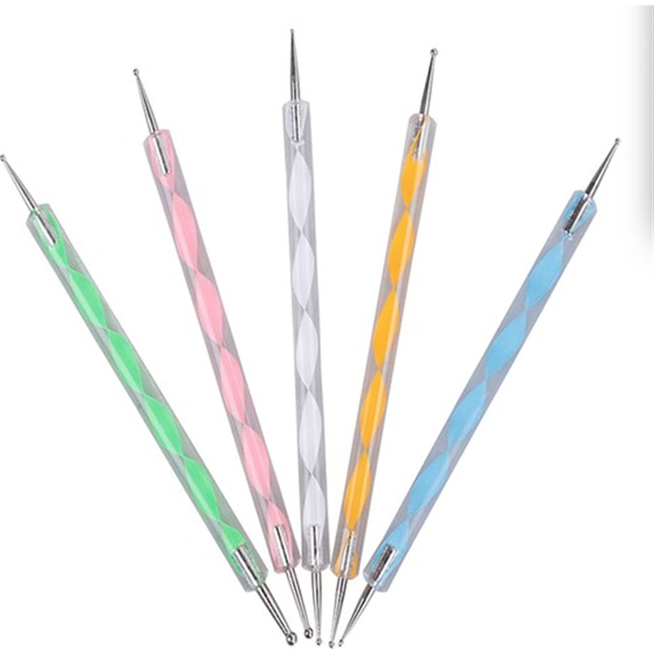 Rich Profesyonel Art Suplies İğne Perdah Seti / Folyo Kabartma Kalem Seti 5'Li