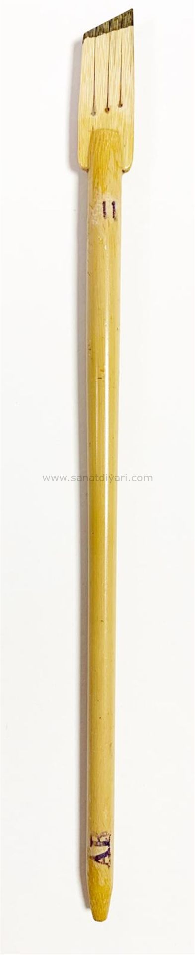Tiryakiart Şaklı Bambu Kalem 11 mm