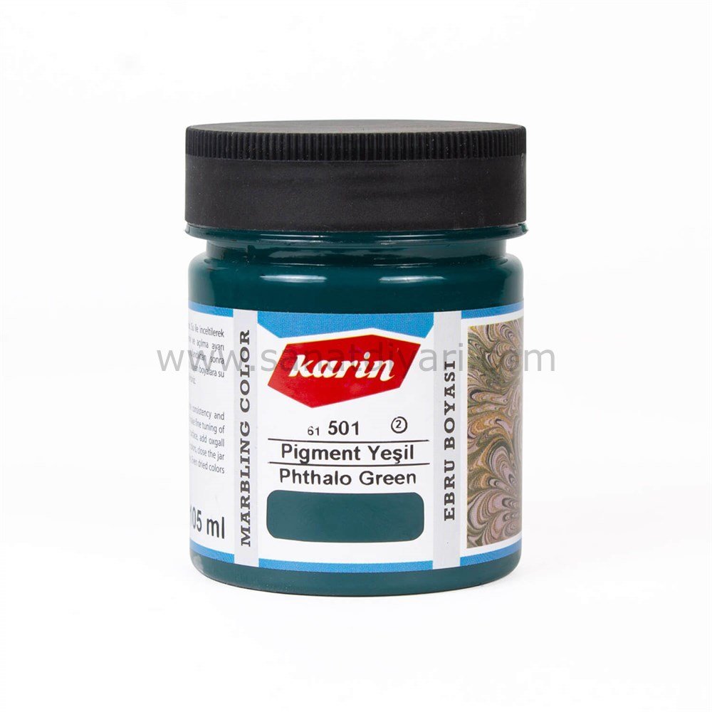 Karin Ebru Boyası 105ml- Pigment Yeşil 501