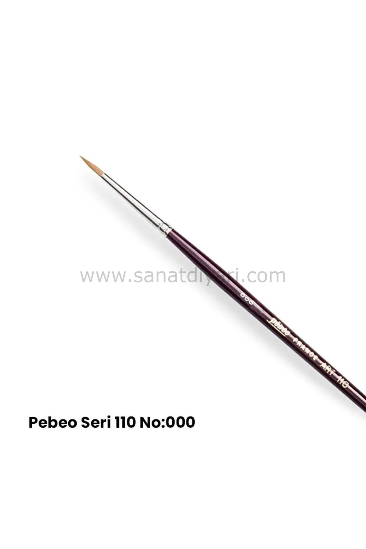 Pebeo Samur 110 Serisi Fırça No:3/0