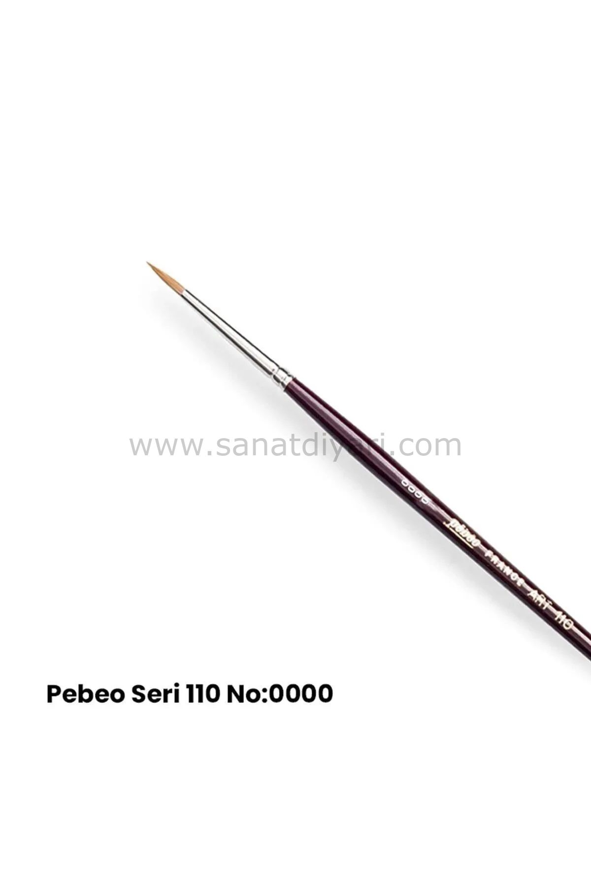 Pebeo Samur 110 Serisi Fırça No:4/0