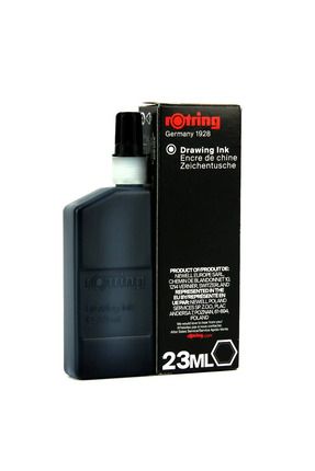 Rotring Drawing Ink Rapido Mürekkebi 23 ml - Siyah