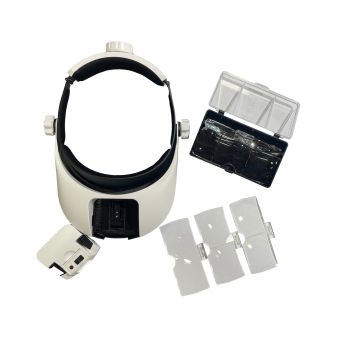 Vera Sanat Şarjlı 8 Ledli 5 Mercekli Kafa Büyüteci MG81000NC