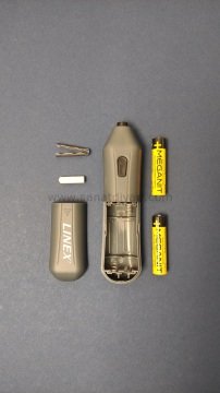 Linex Elektrikli Silgi Seti (Pille Çalışır)