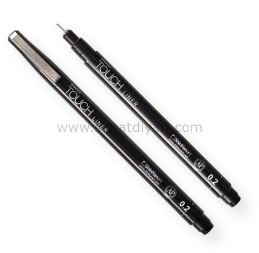 0,2 MM SİYAH SHINHANART TOUCH LINER TEKNİK ÇİZİM KALEMİ