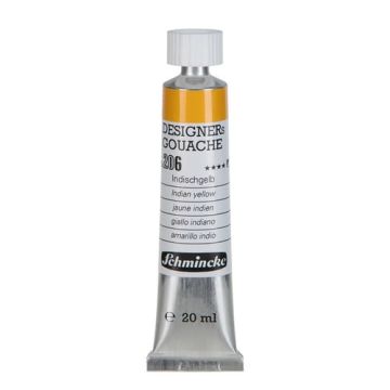 Schmincke 206 Indian Yellow HKS Designers' Gouache Boya 20 ml