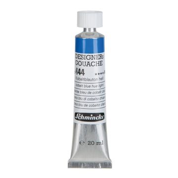 Schmincke 444 Cobalt Blue Hue Light HKS Designers' Gouache Boya 20 ml