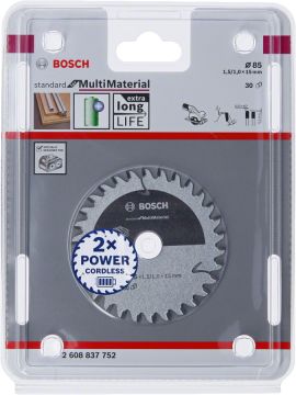 BOSCH Multi Material 85*15 mm. 30 Diş 2 608 837 752