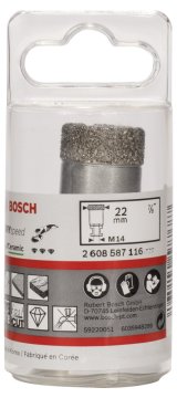 BOSCH 22 mm. Kuru Sistem Delik Açma Testeresi-Taşlama Için 2 608 587 116