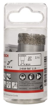 BOSCH 27 mm. Kuru Sistem Delik Açma Testeresi-Taşlama Için 2 608 587 118