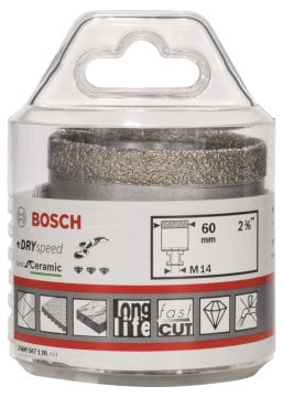 BOSCH 60 mm. Kuru Sistem Delik Açma Testeresi-Taşlama Için 2 608 587 128