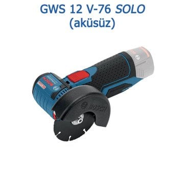 BOSCH GWS 12V-76 Profesyonel Akülü Avuç Taşlama (Kömürsüz Motor)(Karton Kutu İçerisinde)(Solo Makina) - (Teslimat Kapsamında Akü ve Şarj Cihazı Yoktur)