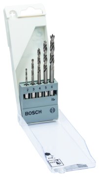 BOSCH 1/4'' Altıgen Ahşap Uç 5'Li Set 2 608 595 525